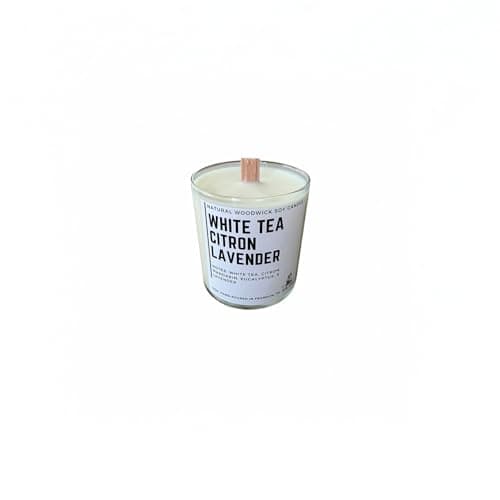 Wood wick candles
