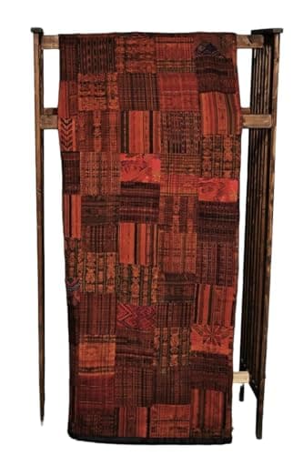Guatemalan Patchwork Quilt Set, Queen