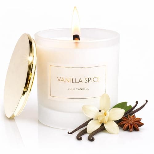 Lulu Candles Vanilla Spice Wood Wick Soy Jar Candle