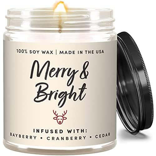 Wax and Wit Bayberry, Cranberry and Cedar Candle