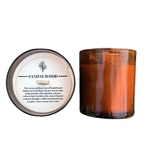 Sandalwood Wooden-Wick Soy Jar Candle