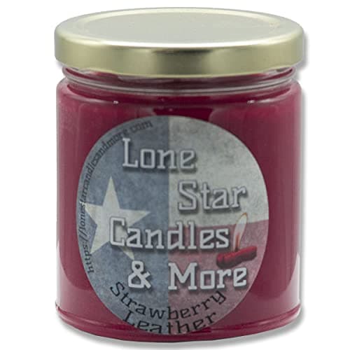 Lone Star Candles Leather Scent Collection