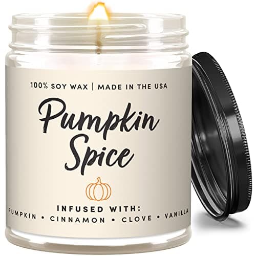 Wax and Wit Pumpkin Spice Soy Jar