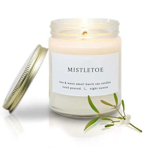 Wax and Wane Mistletoe Holiday Candle
