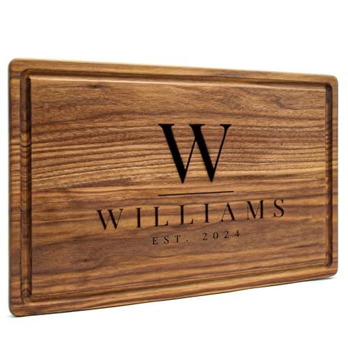 Refine Kitchenware Monogrammed Board, USA Made