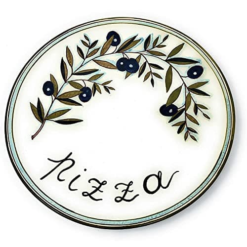 Ceramiche d Arte Parrini Italian Serving Set, Olives Pattern