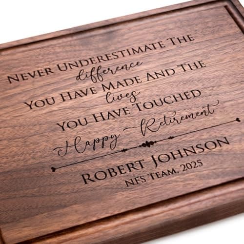 Handmade retirement gifts