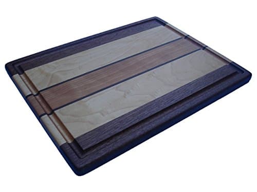 Signature Collection Large Board, Sapele, Maple, Walnut and Cherry