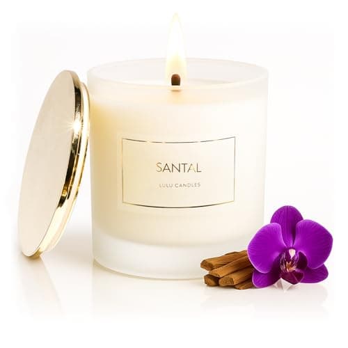 Lulu Candles Santal Wood Wick Soy Jar Candle