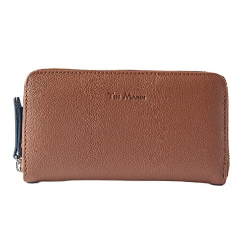 Camila Large Continental Wallet, Tan