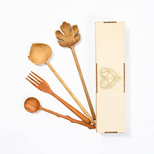 Wooden spoons and utensils