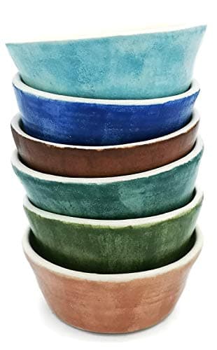 Ceramica Ana Rafael Small Pottery Bowls, Set of 6