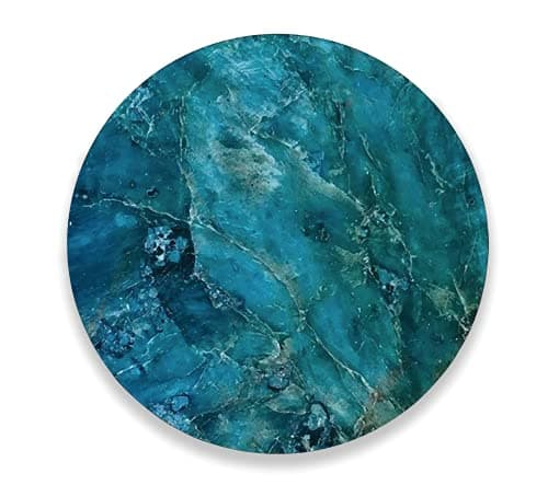 Mexican Handmade Wooden Cheese Board with Resin Finish