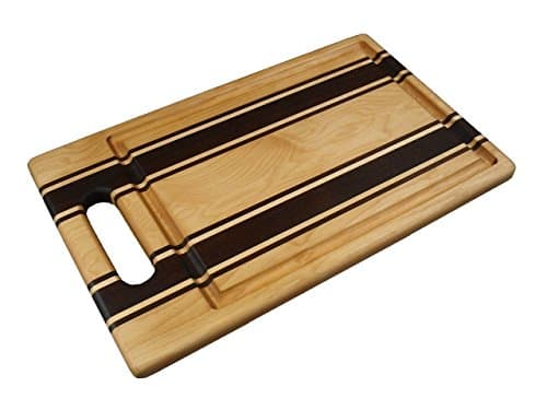 Cabin Series Medium Board with Handle, Maple and Walnut