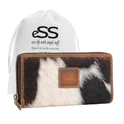 ESS Cowhide Clutch Wallet with RFID Lining