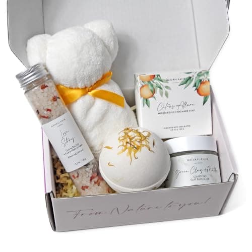 Natural Amor Citrus Spa Set, 5 Piece