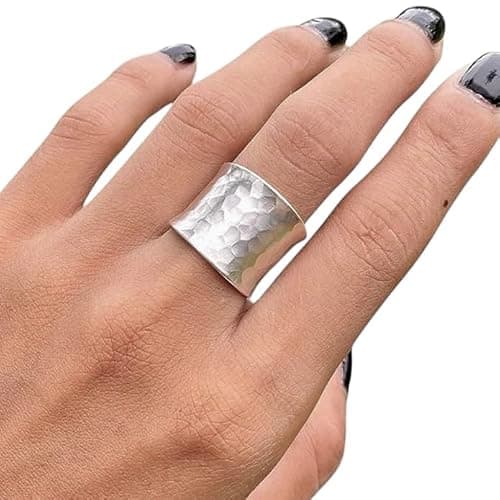 Handmade sterling silver rings