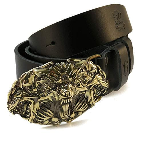 KLAMRA Belt with Solid Brass Buckle