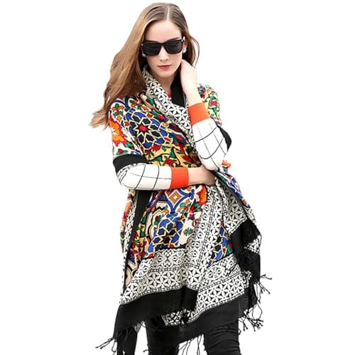 DANA XU Merino Wool Oversized Shawl