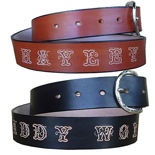 Pitka Leather Personalized Belt