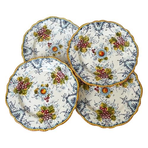 Ceramiche d Arte Parrini Dinnerware Set, Grape Pattern